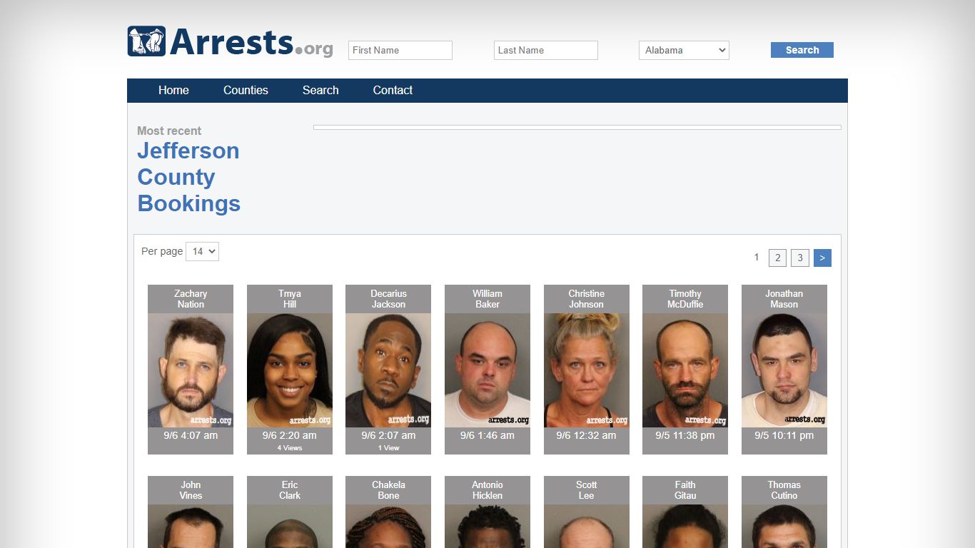 Jefferson County Arrests and Inmate Search